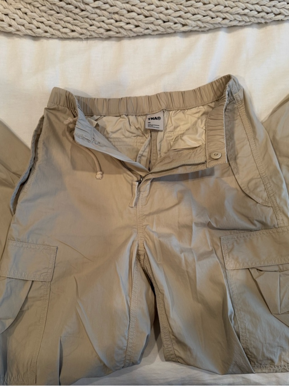 TNA Women’s Tan Cargo Pants